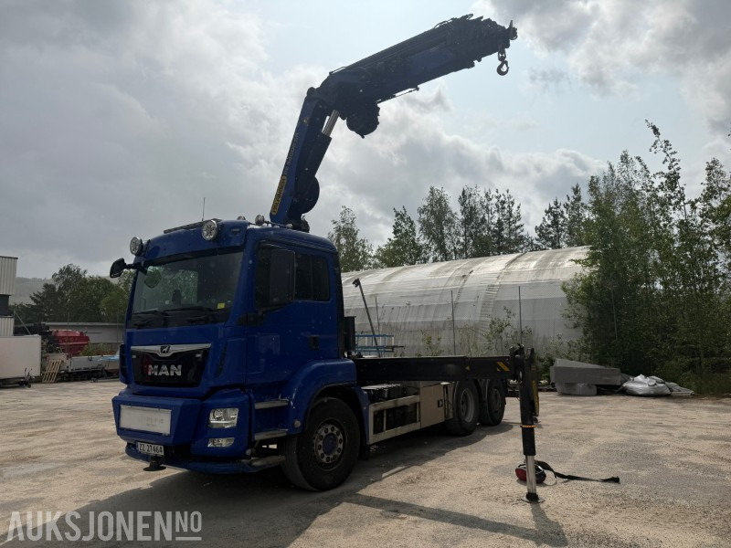 2018 MAN MAN Tgs 26.500 Kran/Tipp/Trekkvogn påbygg med Tippkasse - Euro6T - - Автоманипулятор: фото 1 2018 MAN MAN Tgs 26.500 Kran/Tipp/Trekkvogn påbygg med Tippkasse - Euro6T - - Автоманипулятор: фото 1