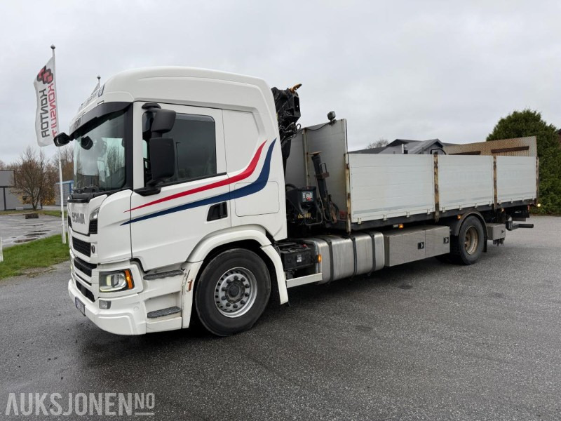 2018 Scania P 320 KRANBIL M/PLAN HIAB XS099 KRAN SERVICEHISTORIKK. - Автоманипулятор: фото 1 2018 Scania P 320 KRANBIL M/PLAN HIAB XS099 KRAN SERVICEHISTORIKK. - Автоманипулятор: фото 1
