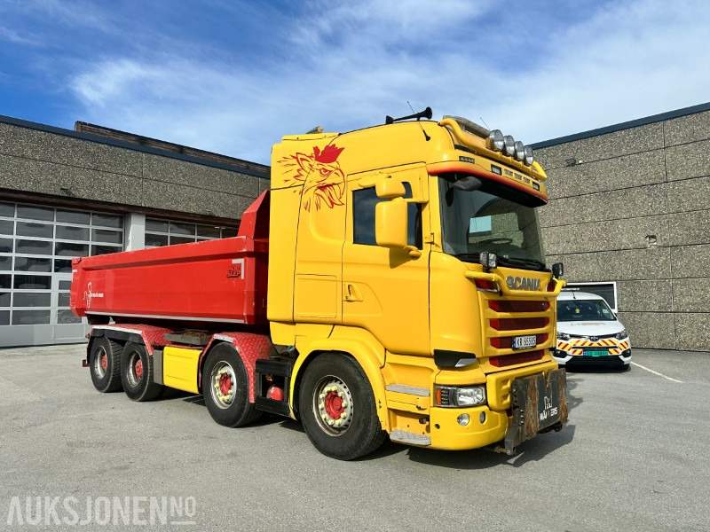 2018 Scania R-730 8x4 krokbil - OPPTREKT - BRØYTERIGGET - Крюковой мультилифт: фото 3 2018 Scania R-730 8x4 krokbil - OPPTREKT - BRØYTERIGGET - Крюковой мультилифт: фото 3