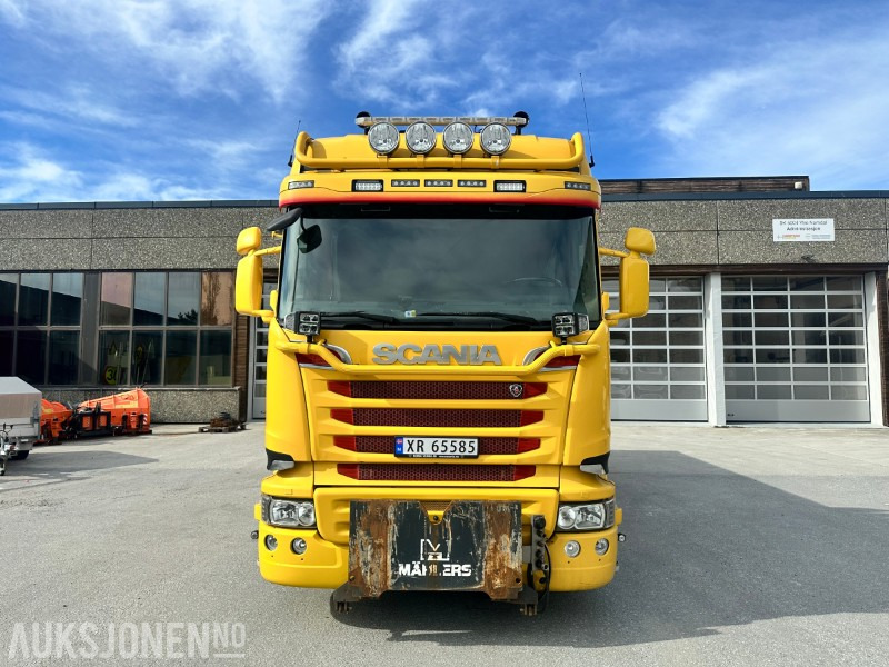 2018 Scania R-730 8x4 krokbil - OPPTREKT - BRØYTERIGGET - Крюковой мультилифт: фото 2 2018 Scania R-730 8x4 krokbil - OPPTREKT - BRØYTERIGGET - Крюковой мультилифт: фото 2