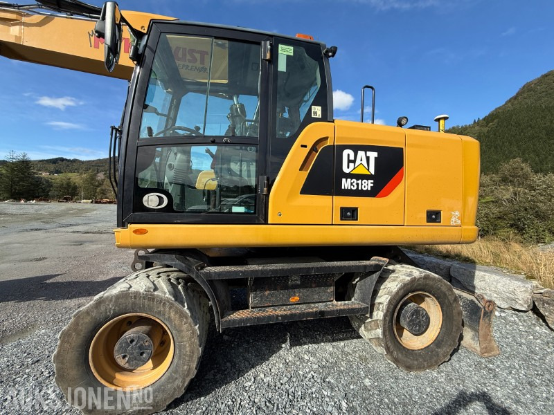2018 Velholdt Cat M318F Hjulgraver med OilQuick Rototilt R6, 9577 timer - Экскаватор: фото 3 2018 Velholdt Cat M318F Hjulgraver med OilQuick Rototilt R6, 9577 timer - Экскаватор: фото 3