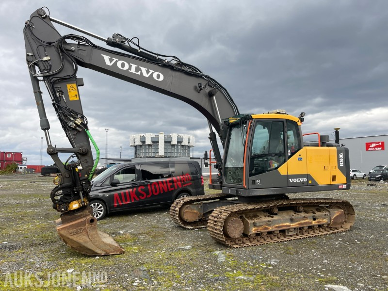 2018 Volvo EC 160 EL Gravemaskin med Engcon tiltrotator, Leica GPS, Sentralsmøring, Hk S60, 5327 timer - Экскаватор: фото 1 2018 Volvo EC 160 EL Gravemaskin med Engcon tiltrotator, Leica GPS, Sentralsmøring, Hk S60, 5327 timer - Экскаватор: фото 1