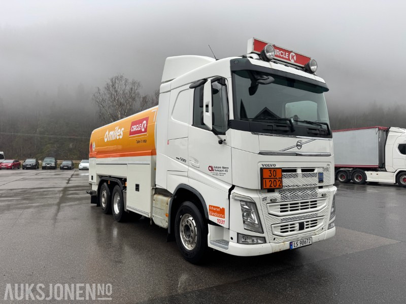 2018 Volvo FH500 - Tankbil - HMK Bilcon tankpåbygg, 18 m³, 4 kammer - Helluft - Грузовик-цистерна: фото 3 2018 Volvo FH500 - Tankbil - HMK Bilcon tankpåbygg, 18 m³, 4 kammer - Helluft - Грузовик-цистерна: фото 3