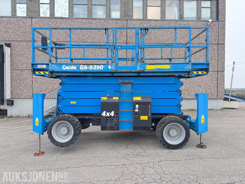 2019 Genie GS-5390 RT – 18,2 m sakselift – Kun 257 timer – Deutz diesel – Sertifisert til 2026 - Подъёмник: фото 1 2019 Genie GS-5390 RT – 18,2 m sakselift – Kun 257 timer – Deutz diesel – Sertifisert til 2026 - Подъёмник: фото 1