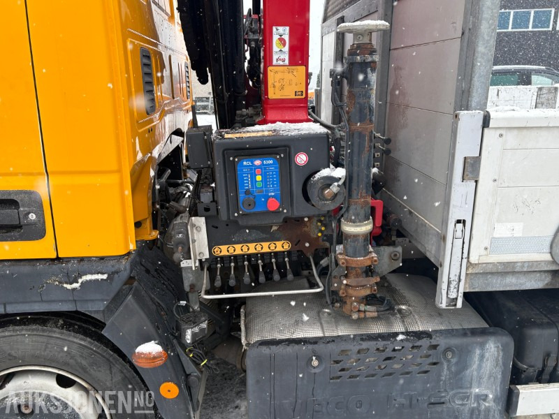 2019 Iveco Eurocargo 100-210 kranbil med tipp - KUN 70 177 km! - Автоманипулятор: фото 5 2019 Iveco Eurocargo 100-210 kranbil med tipp - KUN 70 177 km! - Автоманипулятор: фото 5