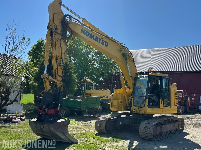 2019 Komatsu PC228USLC-11 - Gravemaskin - Tiltrotator R8 - Topcon GPS - 2skuffer - Sentralsmøring - 4467timer - Экскаватор: фото 1 2019 Komatsu PC228USLC-11 - Gravemaskin - Tiltrotator R8 - Topcon GPS - 2skuffer - Sentralsmøring - 4467timer - Экскаватор: фото 1