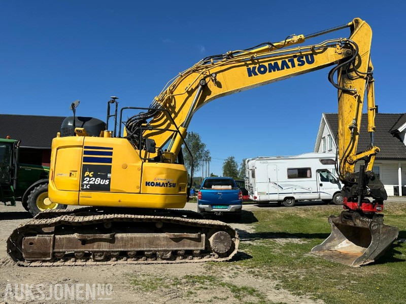 2019 Komatsu PC228USLC-11 - Gravemaskin - Tiltrotator R8 - Topcon GPS - 2skuffer - Sentralsmøring - 4467timer - Экскаватор: фото 5 2019 Komatsu PC228USLC-11 - Gravemaskin - Tiltrotator R8 - Topcon GPS - 2skuffer - Sentralsmøring - 4467timer - Экскаватор: фото 5