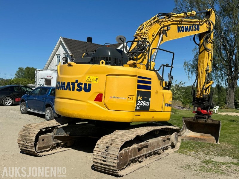 2019 Komatsu PC228USLC-11 - Gravemaskin - Tiltrotator R8 - Topcon GPS - 2skuffer - Sentralsmøring - 4467timer - Экскаватор: фото 4 2019 Komatsu PC228USLC-11 - Gravemaskin - Tiltrotator R8 - Topcon GPS - 2skuffer - Sentralsmøring - 4467timer - Экскаватор: фото 4