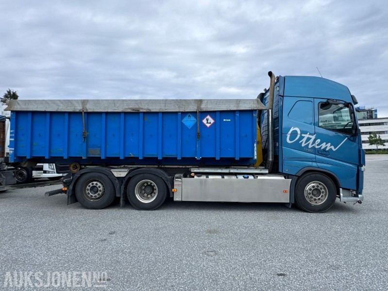 Крюковой мультилифт 2019 Volvo FH 540 - 6x2 - Krokbil - Fjernstyrt Palfinger krokløftpåbygg med knekk på tårn - Nylig EU godkjent: фото 8