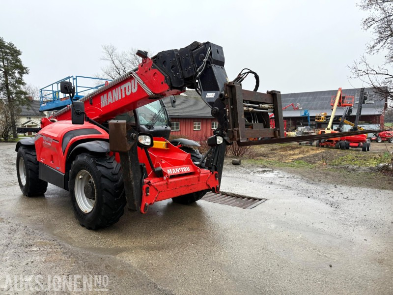 2020 Manitou MT1840 Teleskoptruck, gafler med sideshift/ spreder, Lys, Lavt timeantall, joystick, 4-hjulsstyring, - Телескопический погрузчик: фото 4 2020 Manitou MT1840 Teleskoptruck, gafler med sideshift/ spreder, Lys, Lavt timeantall, joystick, 4-hjulsstyring, - Телескопический погрузчик: фото 4