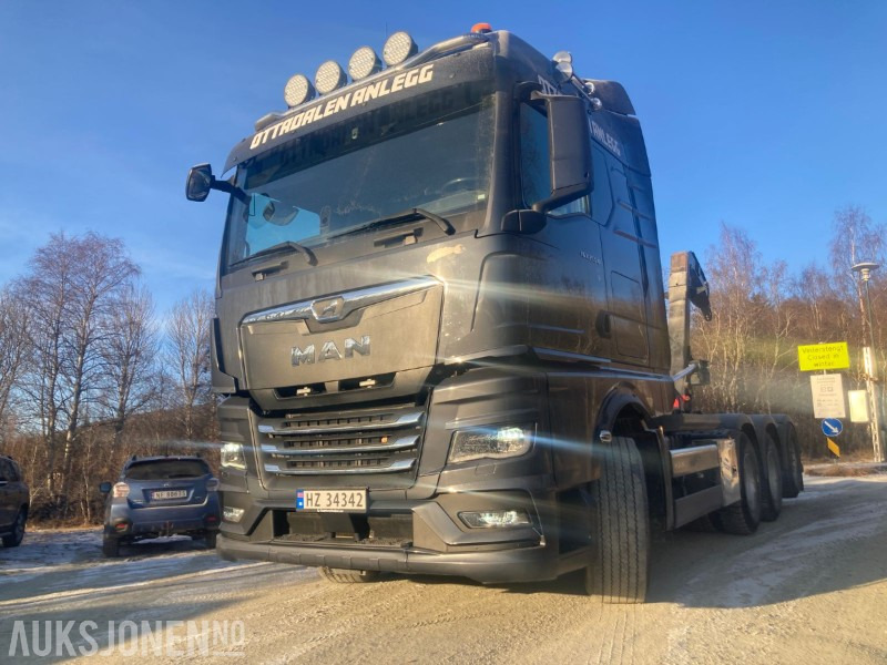 2021 MAN TGX krokbil med dumperkasse og kranflak. 8X4 EURO 6 - Крюковой мультилифт: фото 4 2021 MAN TGX krokbil med dumperkasse og kranflak. 8X4 EURO 6 - Крюковой мультилифт: фото 4
