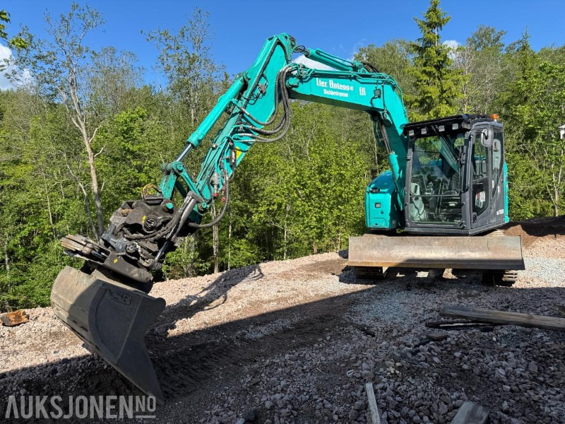 Экскаватор 2022 Kobelco SK75SR-7 / Tiltrotator / 866 timer: фото 1