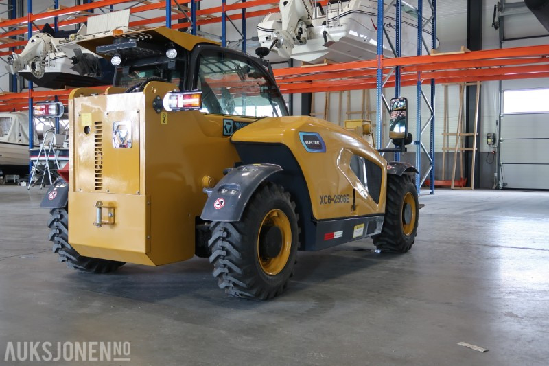 2023 XCMG XC6-2506E Elektrisk teleskoptruck - Skuff - Gafler - Lader, Kun 9 Timer - Телескопический погрузчик: фото 5 2023 XCMG XC6-2506E Elektrisk teleskoptruck - Skuff - Gafler - Lader, Kun 9 Timer - Телескопический погрузчик: фото 5