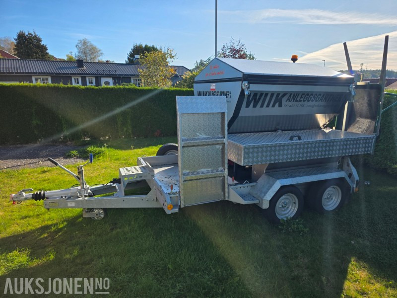2024 Brian James Trailers A-Type asfalthenger med 2021 Svepac F 90A vibroplate 2.9kW, 2022 Honda EU22i strømaggregat og utstyr - Строительное оборудование: фото 1 2024 Brian James Trailers A-Type asfalthenger med 2021 Svepac F 90A vibroplate 2.9kW, 2022 Honda EU22i strømaggregat og utstyr - Строительное оборудование: фото 1