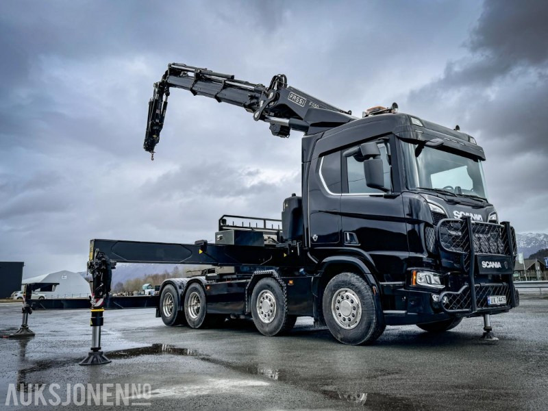 2025 Scania R770 - 8x4 - Trekkvogn med Fassi 115 Tonnmeter kran med L616 Jib og V20 Vinsj - Model F1150RA.2.28 XHE-Dynamic - Kun 6119 km - Автоманипулятор: фото 4 2025 Scania R770 - 8x4 - Trekkvogn med Fassi 115 Tonnmeter kran med L616 Jib og V20 Vinsj - Model F1150RA.2.28 XHE-Dynamic - Kun 6119 km - Автоманипулятор: фото 4