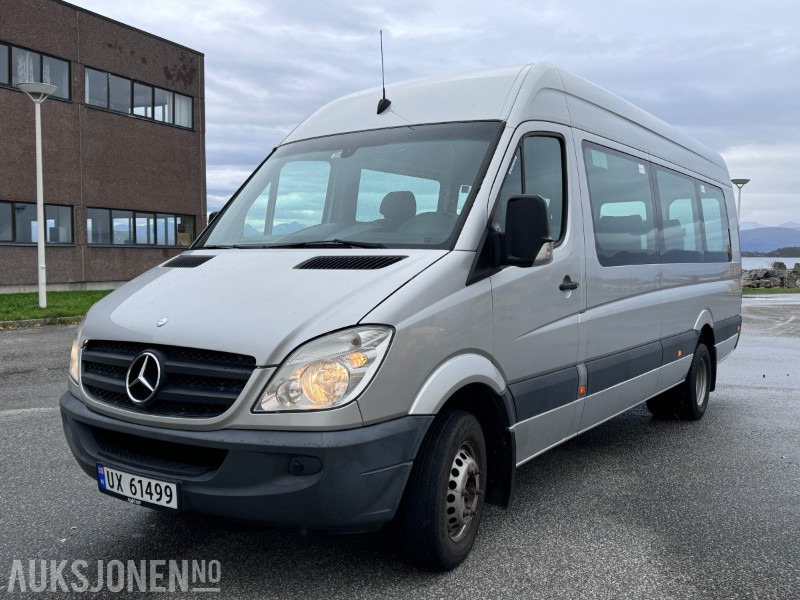 2012 Mercedes-Benz Sprinter minibuss - 9 seter - Registrert som personbil - Det medfølger ekstra seter - Webasto bak EU godkjennes før salg - Автобус: фото 1 2012 Mercedes-Benz Sprinter minibuss - 9 seter - Registrert som personbil - Det medfølger ekstra seter - Webasto bak EU godkjennes før salg - Автобус: фото 1