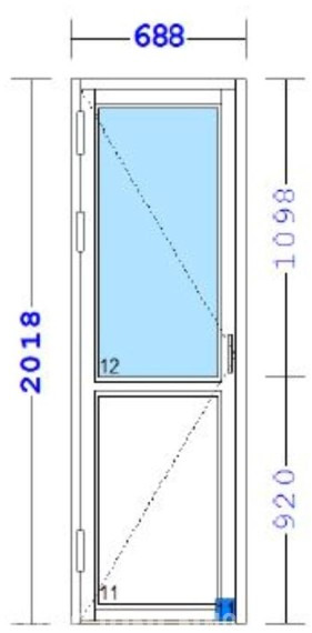 Balkongdører - Строительное оборудование: фото 1 Balkongdører - Строительное оборудование: фото 1