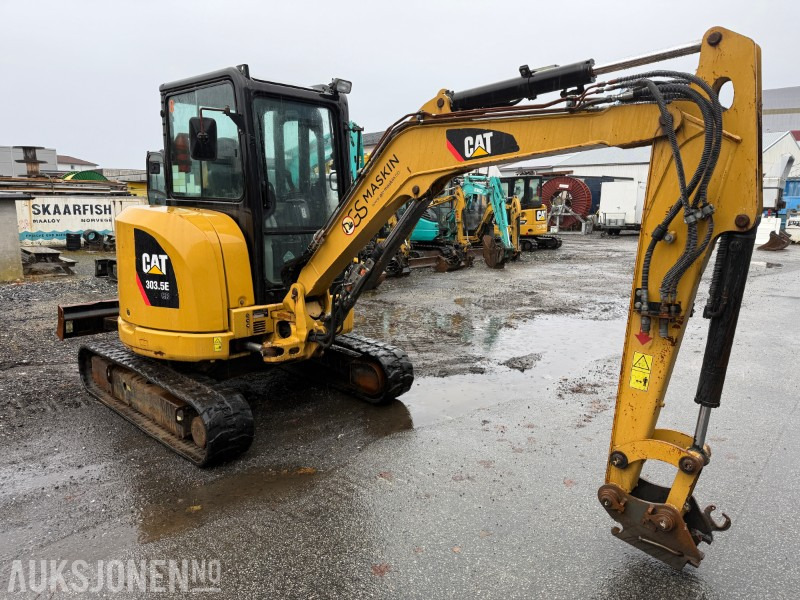 Cat 303.5E - Minigraver - SMP hurtigfeste S40 - SMP graveskuff + smalskuff - 7204 timer - Мини-экскаватор: фото 3 Cat 303.5E - Minigraver - SMP hurtigfeste S40 - SMP graveskuff + smalskuff - 7204 timer - Мини-экскаватор: фото 3