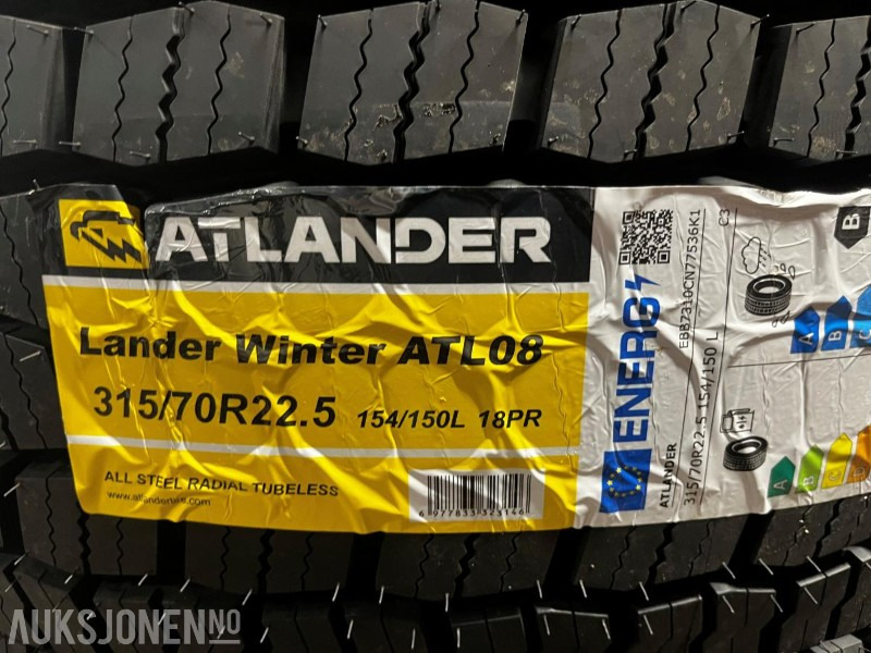 Atlander Winter ATL08 315/70R22,5 lastebildekk - Грузовик: фото 1 Atlander Winter ATL08 315/70R22,5 lastebildekk - Грузовик: фото 1