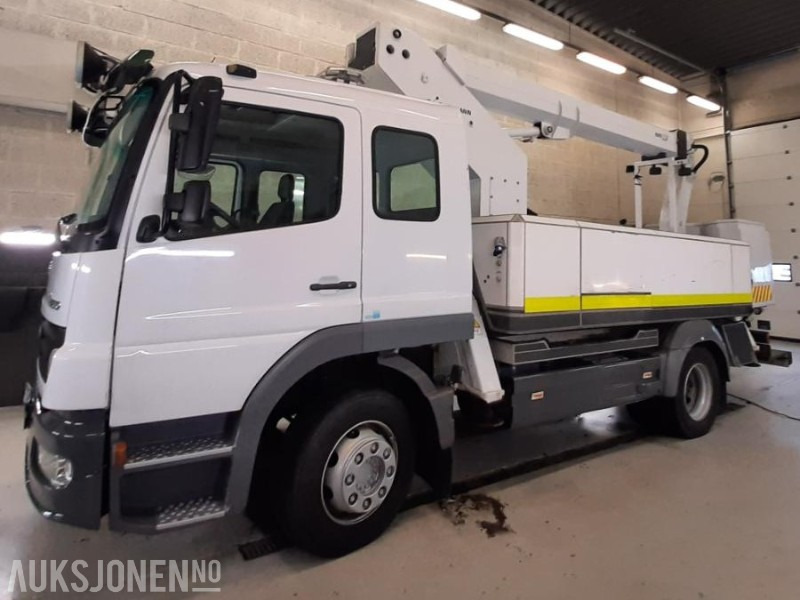 2006 Mercedes-Benz 1223/36AT LIFT BIL NYLIG EU OK OG sertifisert Arbeidshøyde 17m - Коммунальная/ Специальная техника: фото 1 2006 Mercedes-Benz 1223/36AT LIFT BIL NYLIG EU OK OG sertifisert Arbeidshøyde 17m - Коммунальная/ Специальная техника: фото 1