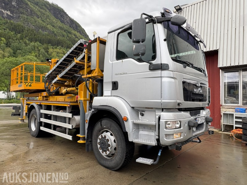 2014 MAN TGM 18.340 Normet Esslift 810 liftbil - 15 888 km - Коммунальная/ Специальная техника: фото 2 2014 MAN TGM 18.340 Normet Esslift 810 liftbil - 15 888 km - Коммунальная/ Специальная техника: фото 2