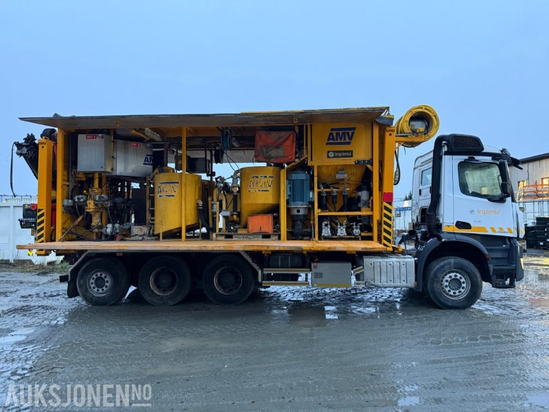 2017 Mercedes-Benz Arocs 3235 8x4, Injeksjonsrigg AMV, EURO 6, påmontert kran - Коммунальная/ Специальная техника: фото 4 2017 Mercedes-Benz Arocs 3235 8x4, Injeksjonsrigg AMV, EURO 6, påmontert kran - Коммунальная/ Специальная техника: фото 4