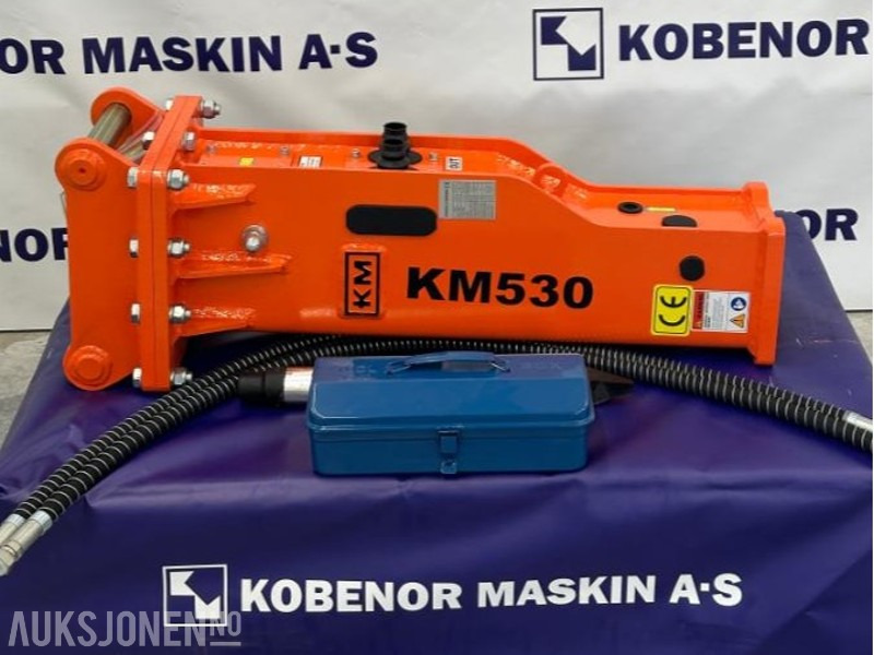 NY KM 530 PIGGHAMMER s40-FESTE CE merket FABRIKKGARANTI - Гидромолот: фото 1 NY KM 530 PIGGHAMMER s40-FESTE CE merket FABRIKKGARANTI - Гидромолот: фото 1