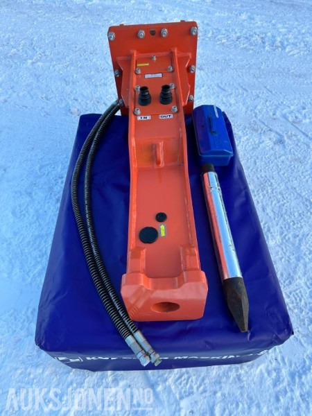 NY KM 750 Pigghammer s40/s50 CE merket FABRIKKGARANTI - Гидромолот: фото 4 NY KM 750 Pigghammer s40/s50 CE merket FABRIKKGARANTI - Гидромолот: фото 4