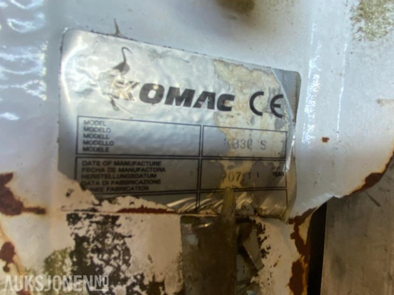 2008 Komac KB300S Pigghammer S40 / 350 kilo - Навесное оборудование для Строительной техники: фото 5 2008 Komac KB300S Pigghammer S40 / 350 kilo - Навесное оборудование для Строительной техники: фото 5