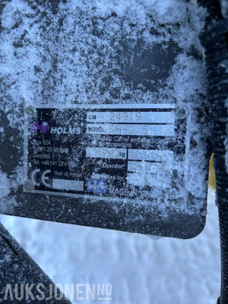 2021 Holms SH 2,5 - Åpen kost til hjullaster - Навесное оборудование для Строительной техники: фото 5 2021 Holms SH 2,5 - Åpen kost til hjullaster - Навесное оборудование для Строительной техники: фото 5
