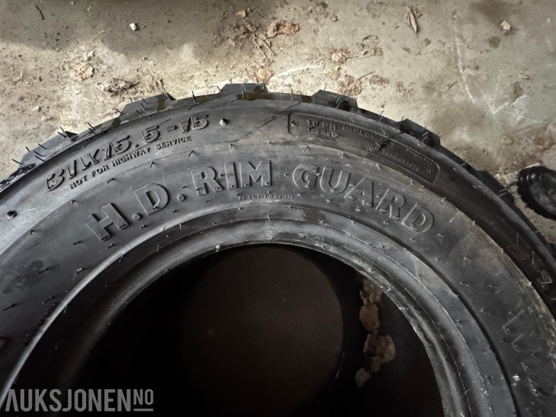 Навесное оборудование для Строительной техники BKT Skid Power / 31x15.5 - 15 / 4 stk dekk ubrukt: фото 11 Навесное оборудование для Строительной техники BKT Skid Power / 31x15.5 - 15 / 4 stk dekk ubrukt: фото 11