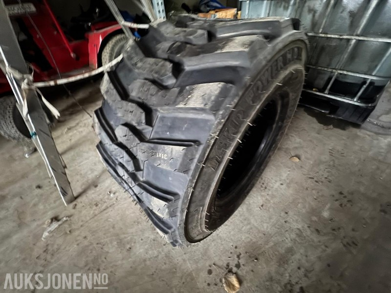 Навесное оборудование для Строительной техники BKT Skid Power / 31x15.5 - 15 / 4 stk dekk ubrukt: фото 6 Навесное оборудование для Строительной техники BKT Skid Power / 31x15.5 - 15 / 4 stk dekk ubrukt: фото 6