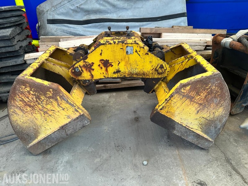 Hydraulisk grabb Knusgaard – ca. 191 cm, dobbel sylinder, klar til bruk - Навесное оборудование для Строительной техники: фото 1 Hydraulisk grabb Knusgaard – ca. 191 cm, dobbel sylinder, klar til bruk - Навесное оборудование для Строительной техники: фото 1