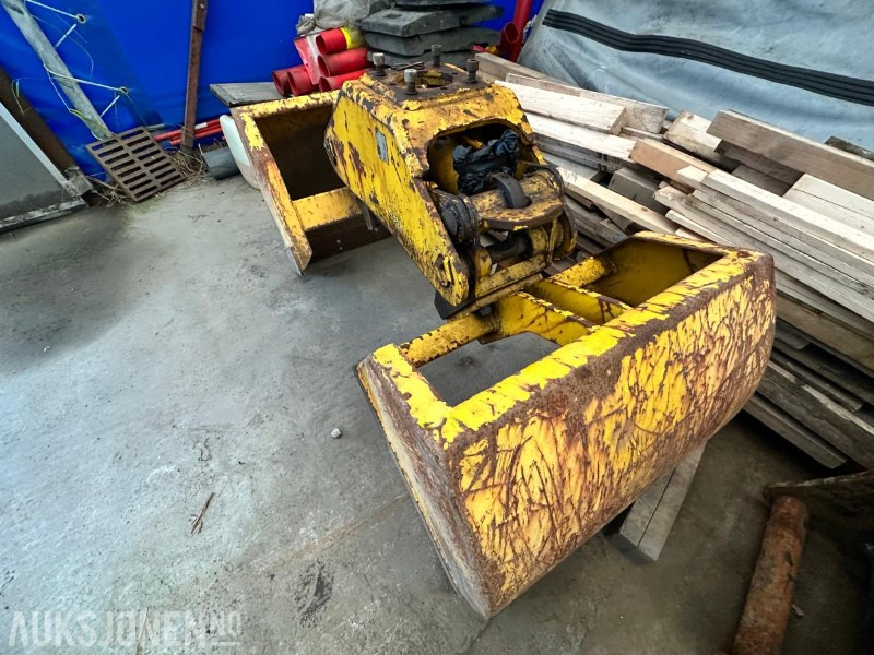 Hydraulisk grabb Knusgaard – ca. 191 cm, dobbel sylinder, klar til bruk - Навесное оборудование для Строительной техники: фото 2 Hydraulisk grabb Knusgaard – ca. 191 cm, dobbel sylinder, klar til bruk - Навесное оборудование для Строительной техники: фото 2