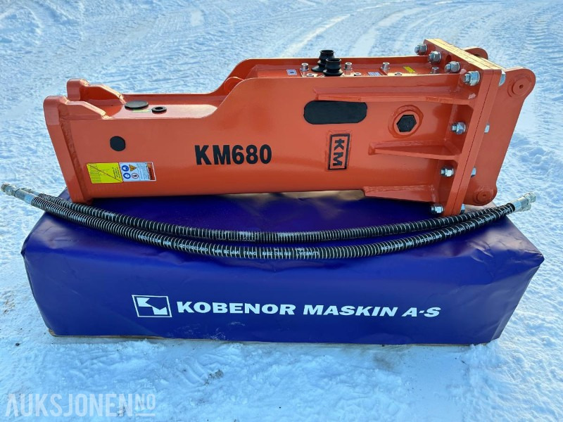 KM 680 s40 CE merket PIGGHAMMER 4-7 TONN MED SLANGER OG SPETT - Навесное оборудование для Строительной техники: фото 5 KM 680 s40 CE merket PIGGHAMMER 4-7 TONN MED SLANGER OG SPETT - Навесное оборудование для Строительной техники: фото 5
