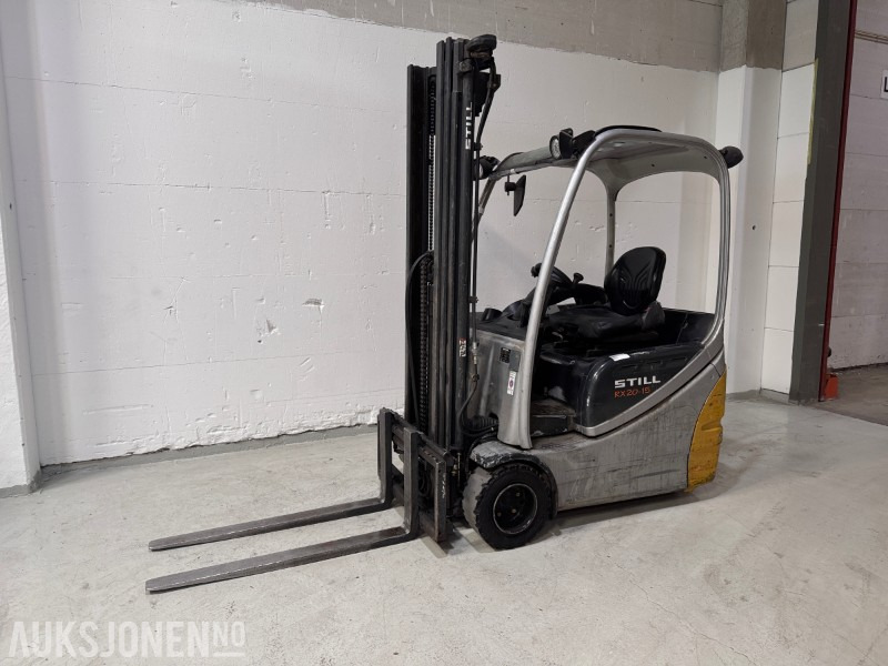 2007 Still Elektrisk Truck 1,5 Tonn - RX 20-15 - Погрузочно-разгрузочная техника: фото 1 2007 Still Elektrisk Truck 1,5 Tonn - RX 20-15 - Погрузочно-разгрузочная техника: фото 1
