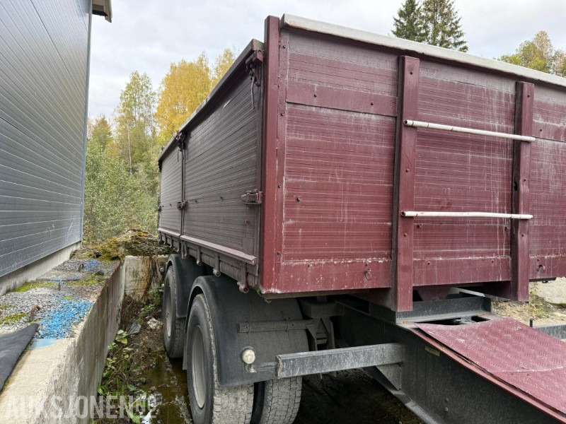 1996 Maur Bilpåbygg 2 akslet tipphenger - Прицеп: фото 3 1996 Maur Bilpåbygg 2 akslet tipphenger - Прицеп: фото 3