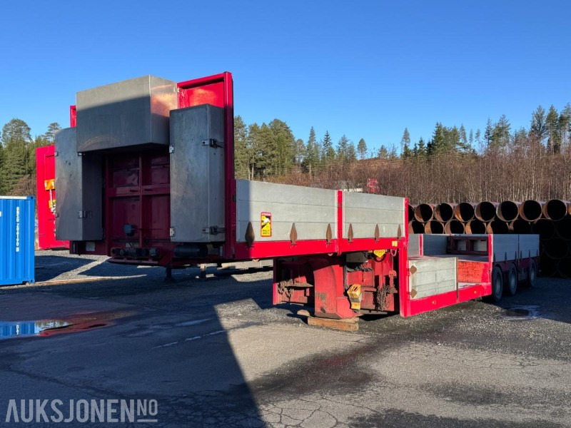 2008 Broshuis 3AUD44 Brønntralle - Uttrekk - Tvangsstyring - Metallisert kantramme - EU godkjent - Прицеп: фото 1 2008 Broshuis 3AUD44 Brønntralle - Uttrekk - Tvangsstyring - Metallisert kantramme - EU godkjent - Прицеп: фото 1