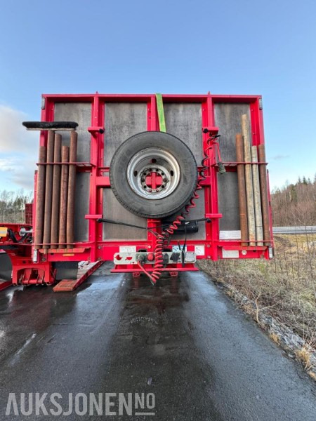 2017 Broshuis 4 SLA-18-48 4 akslet Maskinjumbo med uttrekk og manuell bredding - Metallisert - Hydraulisk bredding på kjørebruer - Прицеп: фото 2 2017 Broshuis 4 SLA-18-48 4 akslet Maskinjumbo med uttrekk og manuell bredding - Metallisert - Hydraulisk bredding på kjørebruer - Прицеп: фото 2