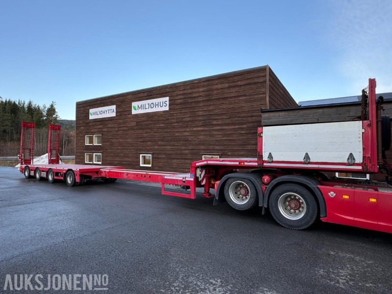 2017 Broshuis 4 SLA-18-48 4 akslet Maskinjumbo med uttrekk og manuell bredding - Metallisert - Hydraulisk bredding på kjørebruer - Прицеп: фото 1 2017 Broshuis 4 SLA-18-48 4 akslet Maskinjumbo med uttrekk og manuell bredding - Metallisert - Hydraulisk bredding på kjørebruer - Прицеп: фото 1