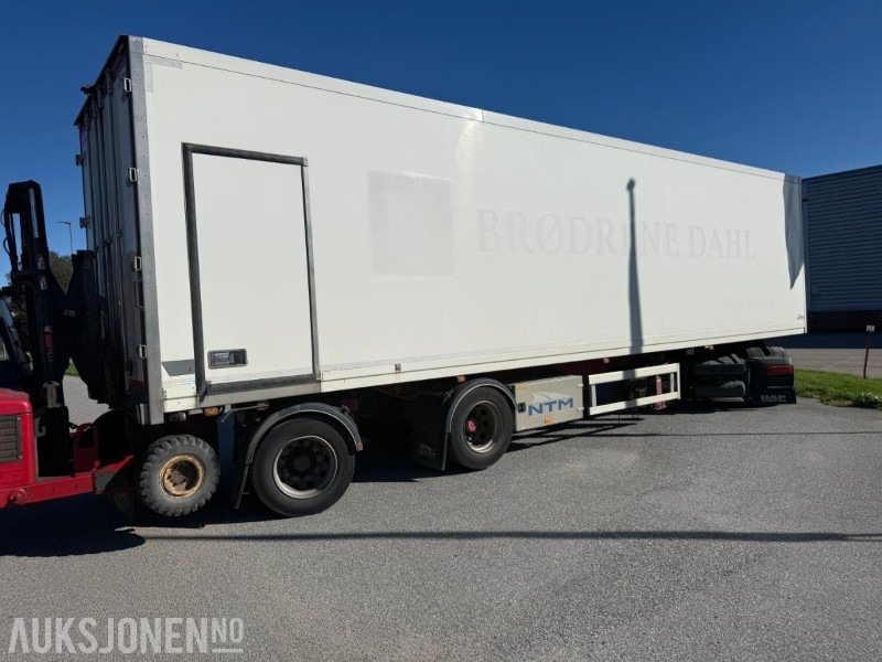 2021 NTM lukket skaptralle m/full sideåpning - 28 paller. - Прицеп: фото 1 2021 NTM lukket skaptralle m/full sideåpning - 28 paller. - Прицеп: фото 1