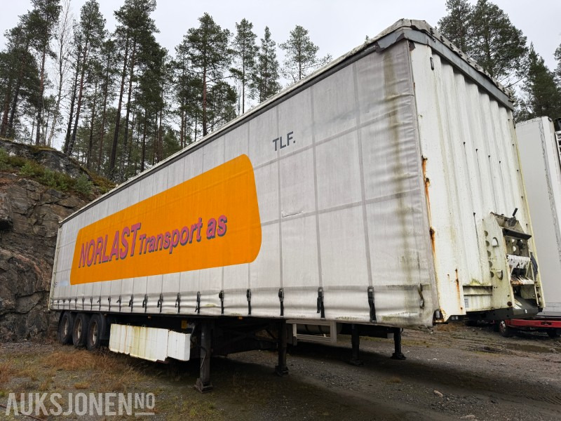 Krone Profi Liner Nordic SD kapellsemi – hevbart tak – medbringertruck-feste – åpning begge sider - Прицеп: фото 3 Krone Profi Liner Nordic SD kapellsemi – hevbart tak – medbringertruck-feste – åpning begge sider - Прицеп: фото 3