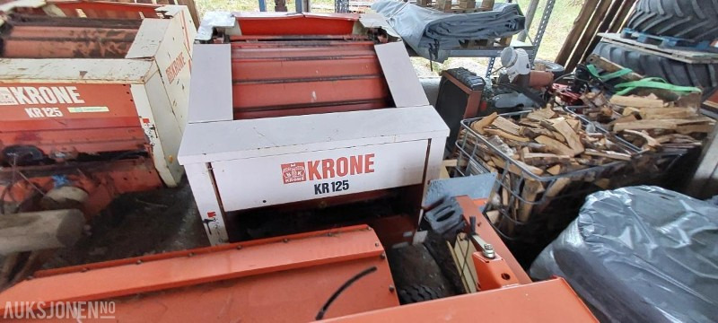 Сельскохозяйственная техника 1990 Krone KR 125 - Rundballepresse: фото 6