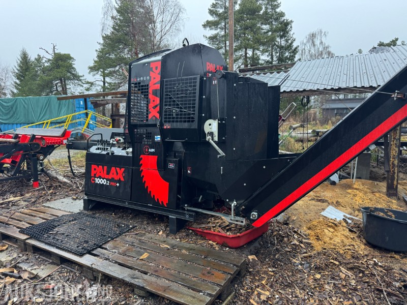 2023 Palax C1000.2 PRO+ X-AIM Vedmaskin m/ Mega stokkmater og Puru støvsuger - Сельскохозяйственная техника: фото 1 2023 Palax C1000.2 PRO+ X-AIM Vedmaskin m/ Mega stokkmater og Puru støvsuger - Сельскохозяйственная техника: фото 1