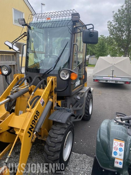 Колёсный погрузчик Sino 908 Hjullaster med skuffe og pallegaffler: фото 9