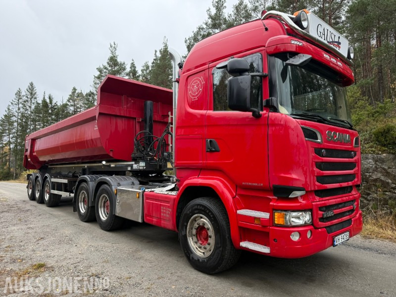 2018 Scania R580-V8-6x4-EURO6-260.000km-Tippsemi m/ Langendorf tralle - Тягач: фото 4 2018 Scania R580-V8-6x4-EURO6-260.000km-Tippsemi m/ Langendorf tralle - Тягач: фото 4