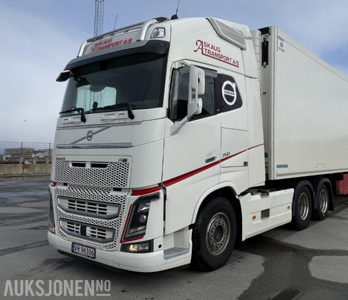 2018 Volvo FH16 750 6x2 trekkvogn med ny service og lav km! - Тягач: фото 1 2018 Volvo FH16 750 6x2 trekkvogn med ny service og lav km! - Тягач: фото 1