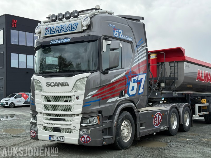 2024 Scania R 660 6x4 trekkvogn med hydraulikk! - Тягач: фото 1 2024 Scania R 660 6x4 trekkvogn med hydraulikk! - Тягач: фото 1