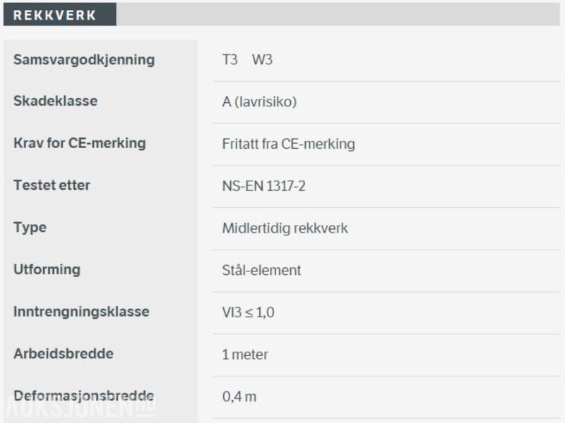 Varioguard T3 – midlertidig rekkverk / langsgående sikring – 240 meter komplett sett - Строительное оборудование: фото 2 Varioguard T3 – midlertidig rekkverk / langsgående sikring – 240 meter komplett sett - Строительное оборудование: фото 2