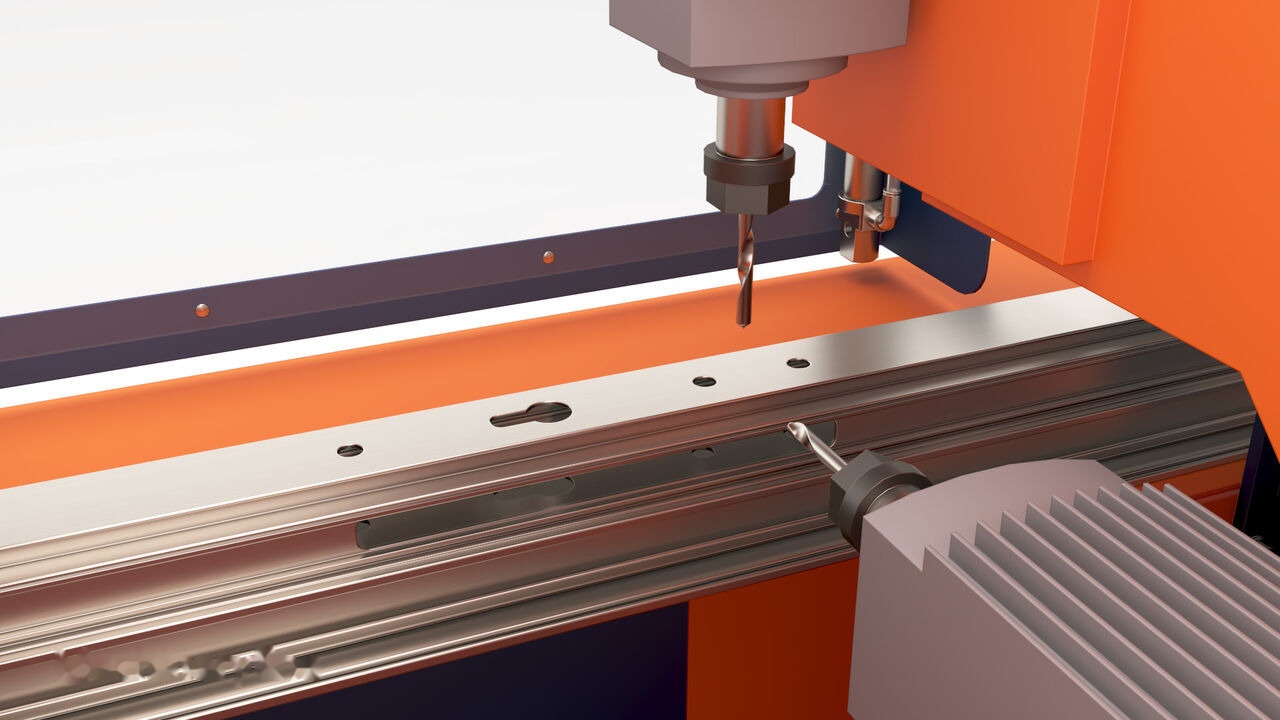 Wise Service Center for automatic milling of aluminum profiles WS710 - Станок: фото 4 Wise Service Center for automatic milling of aluminum profiles WS710 - Станок: фото 4